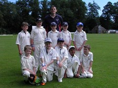 Under 9s - 22nd July 2012.  Away vs Falkland Islanders - won by 39 runs